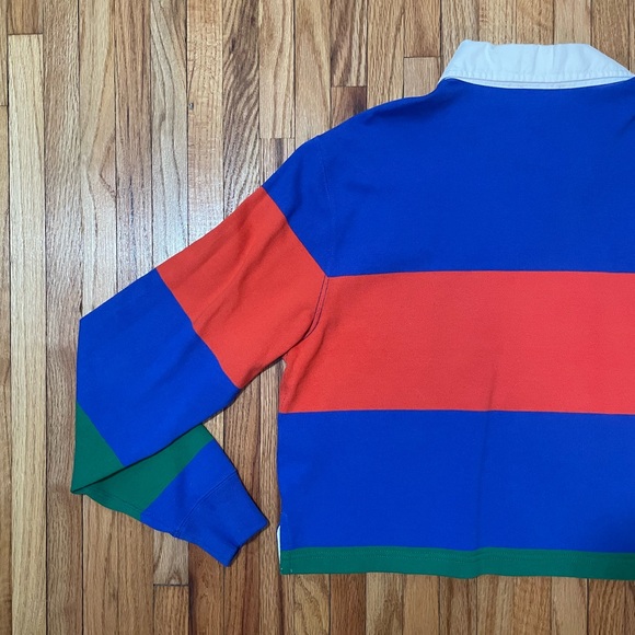 POLO RALPH LAUREN - Cropped Rugby Shirt - Picture 9 of 11
